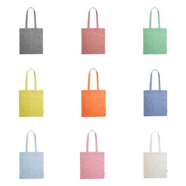 Graket 100% recycled cotton bag in heather finish Thumbnail