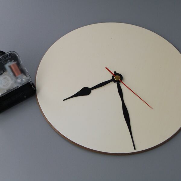 20cm  Wood Clock Thumbnail