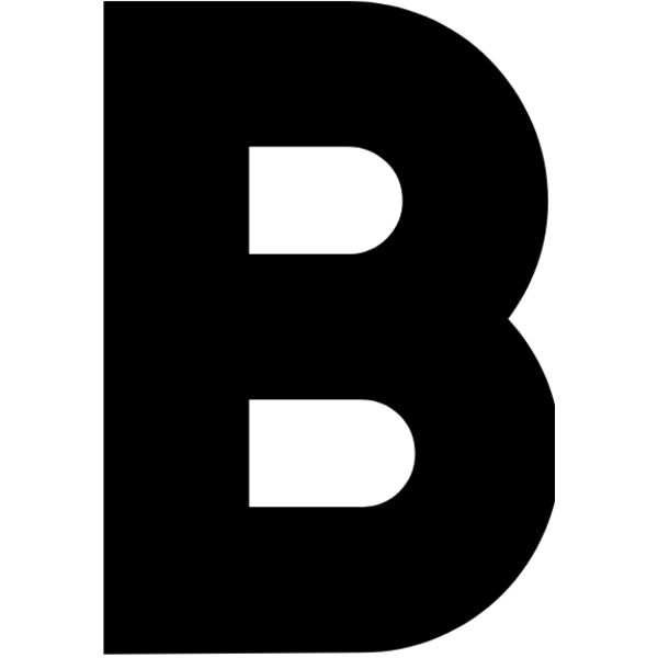 Baseball Alphabet B center Thumbnail