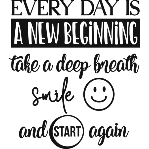 Every day is a new beginning  Thumbnail
