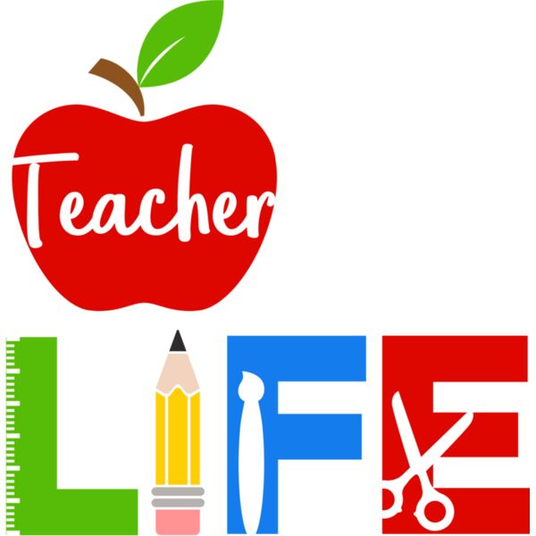 Teacher Life School Supplies Thumbnail