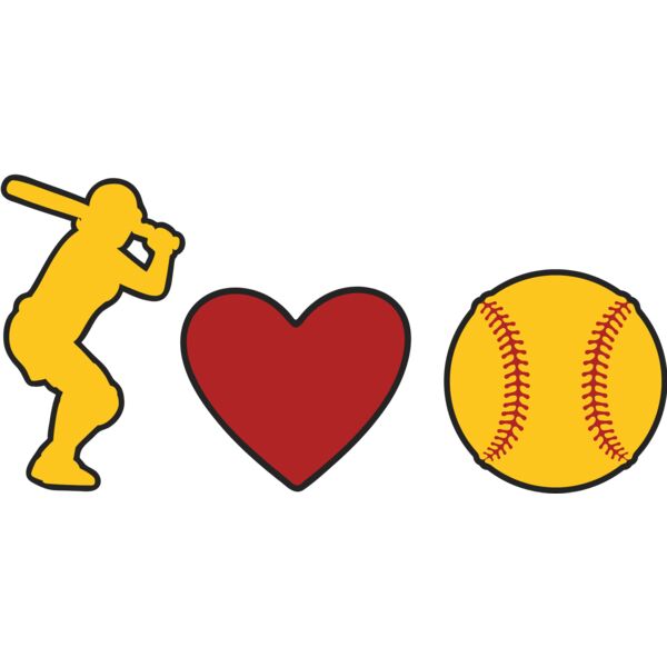 I love softball Thumbnail