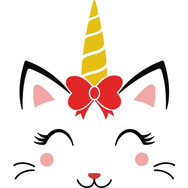 Caticorn with bow Thumbnail