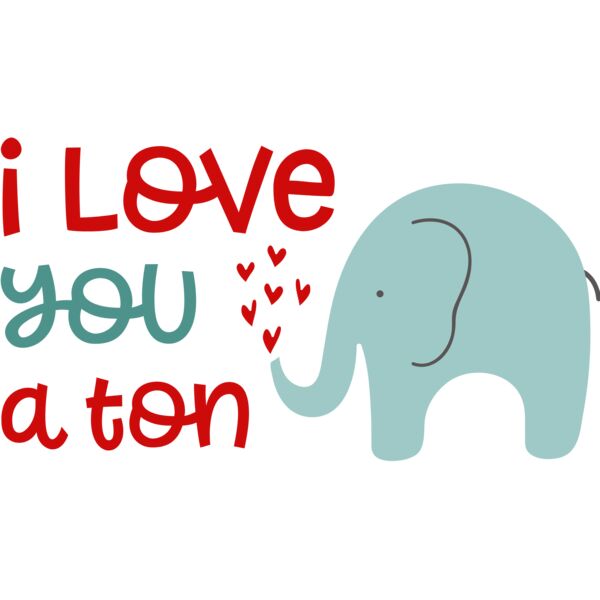 i love you a ton Thumbnail