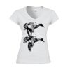 Softstyle™ women's v-neck t-shirt Thumbnail